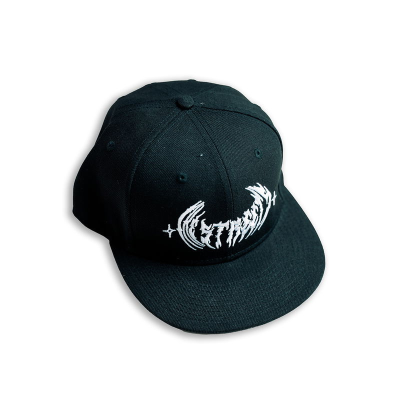 Kasket The Streets The Streets Moon Flat-brim Cap Sort | STRTSMOONCP