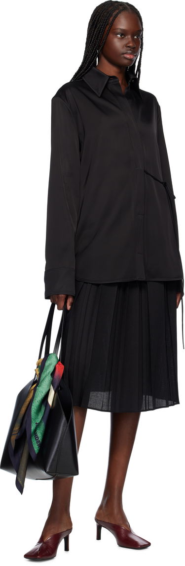 Mulepose Jil Sander Jil Sander Curve Large Shoulder Bag Sort | J07ZH0053_P7100, 3
