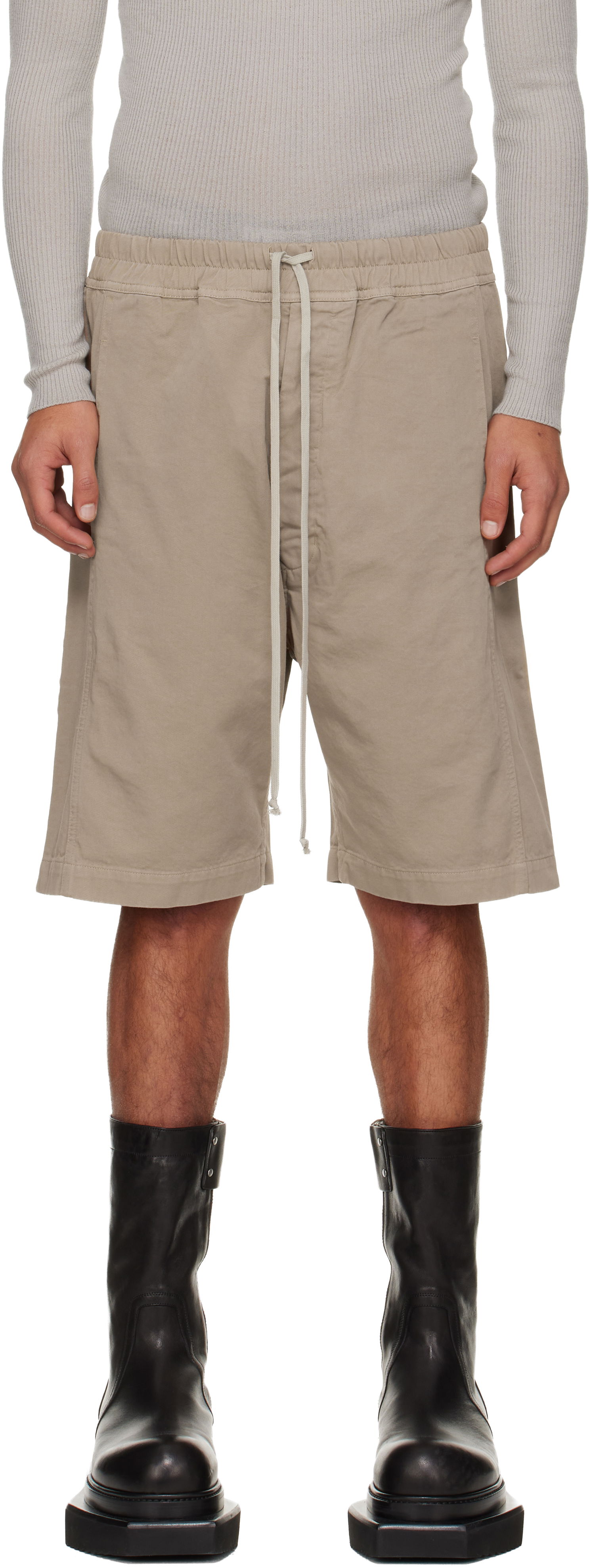 Shorts Rick Owens DRKSHDW Concordians Pusher Shorts Beige | DU02E7373 TW, 0