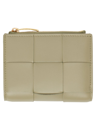Tegnebog Bottega Veneta Small Bifold Wallet Beige | 706010 VCQC4