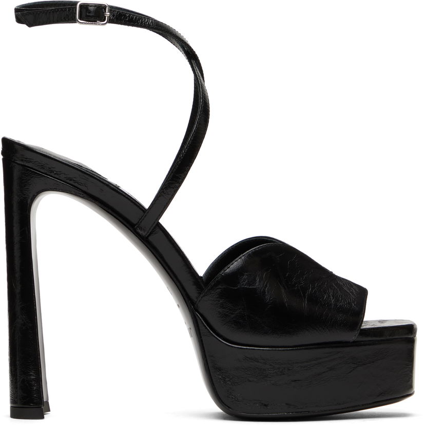 Tilbehør Jimmy Choo Jimmy Choo Karli Platform Heeled Sandals Sort | KARLI/PF 125