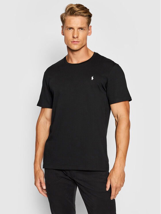 T-shirt Polo by Ralph Lauren Cotton T-Shirt Sort | 714844756001, 0