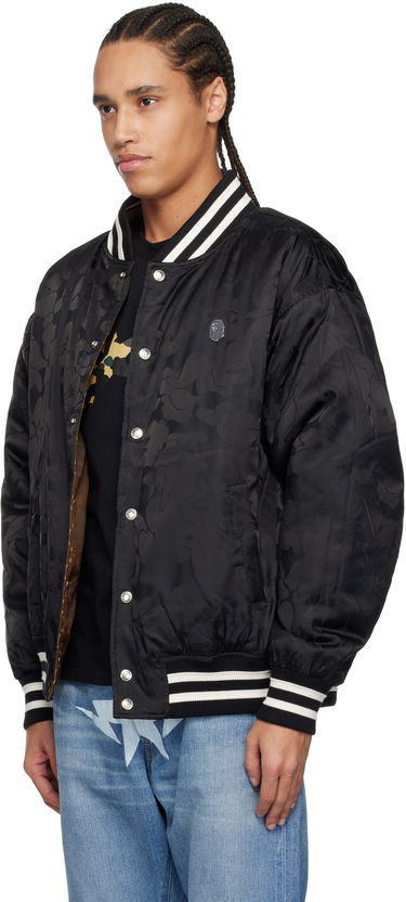 Bomberjakke BAPE BAPE ABC Camo Jacquard Reversible Bomber Jacket Brun | 001HJL301301M, 3