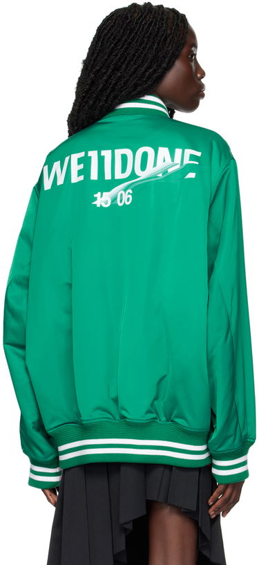 Bomberjakke We11done Oversized Bomber Jacket Grøn | WD-JP3-22-030-U-GR, 2