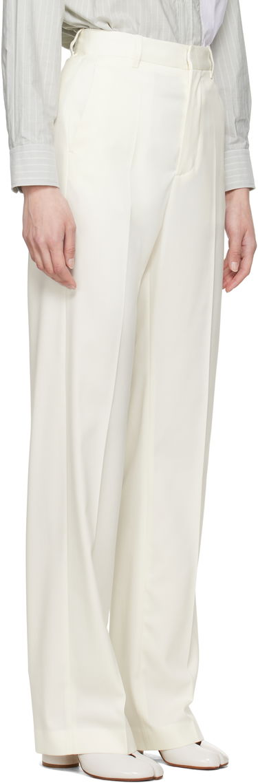 Bukser Maison Margiela MM6 Maison Margiela Tailoring Wool Blend Trousers Sort | S62KB0224 S47848, 4