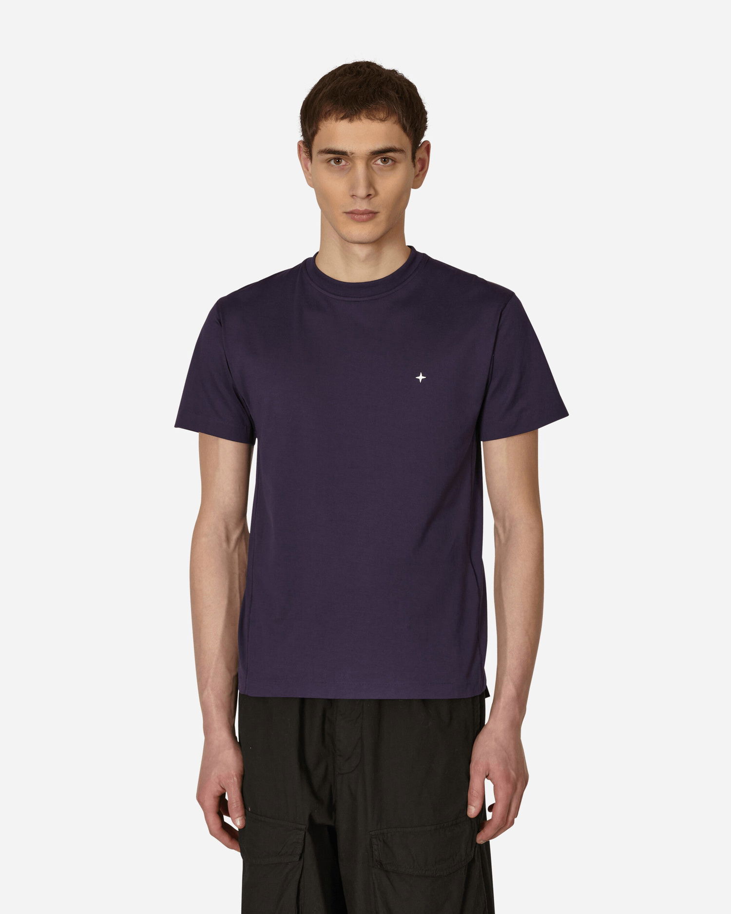 T-shirt Stone Island Stellina Garment Dyed T-Shirt Lilla | MO7815208G3 V0026, 0