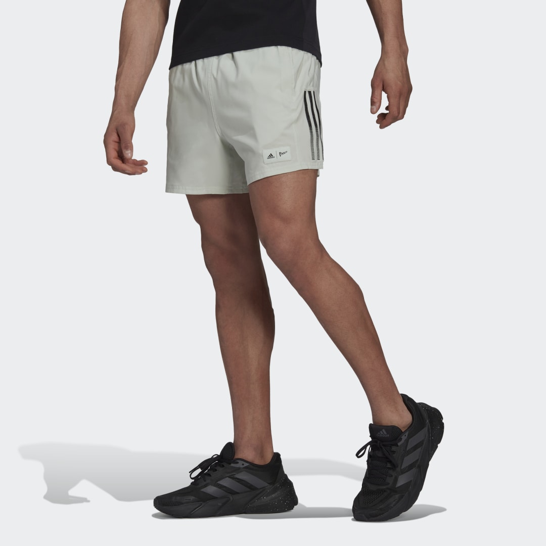Shorts adidas Originals Parley Run for the Oceans Shorts Grå | HT3407, 1