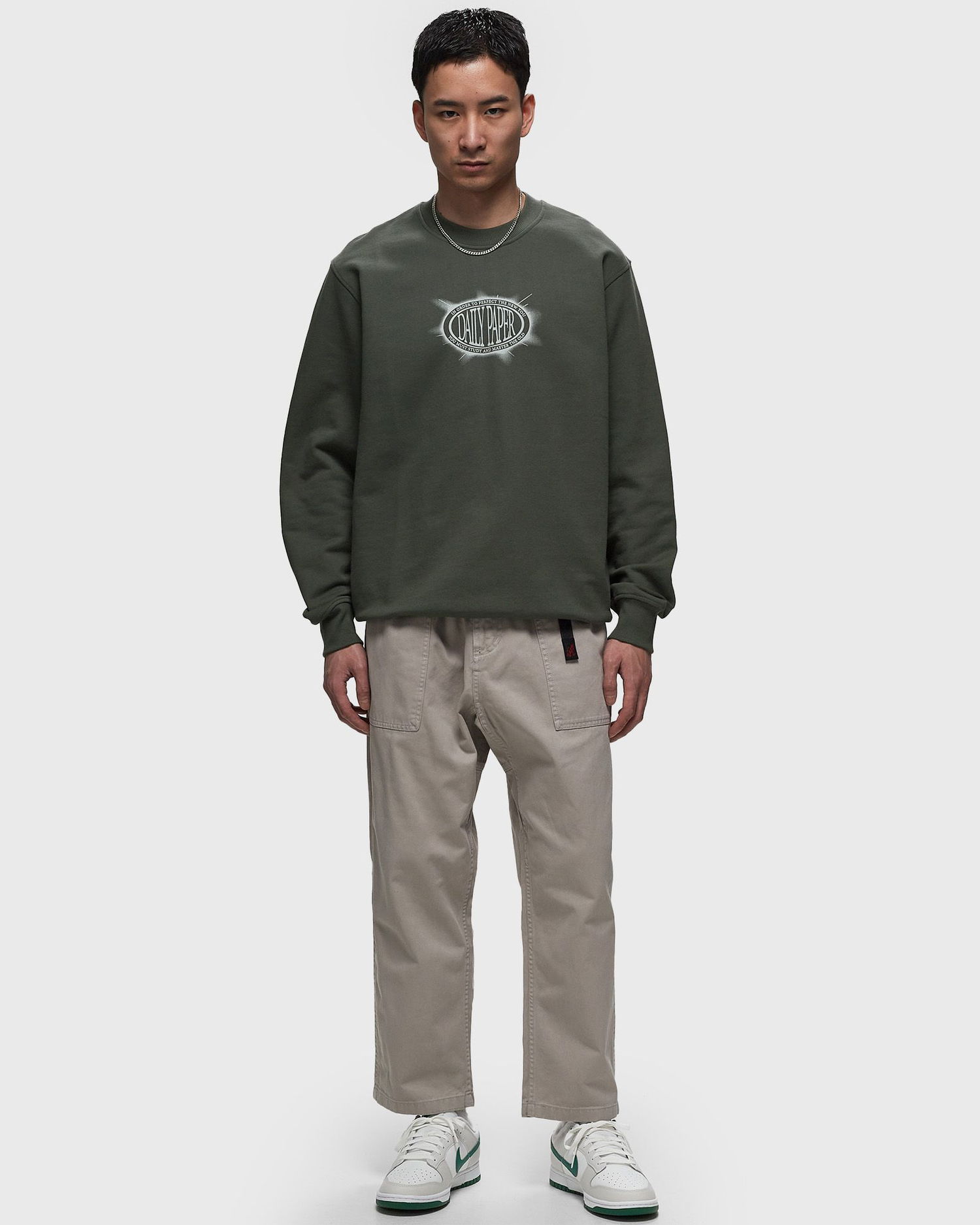 Sweater DAILY PAPER Glow Sweater Grøn | 2411097, 1