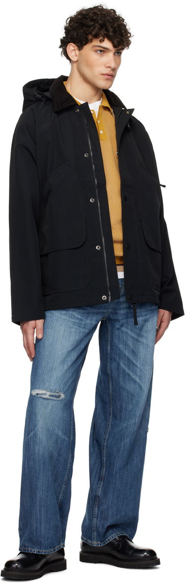 Parka Carhartt WIP Black Hooded Work Jacket Sort | I033871, 4