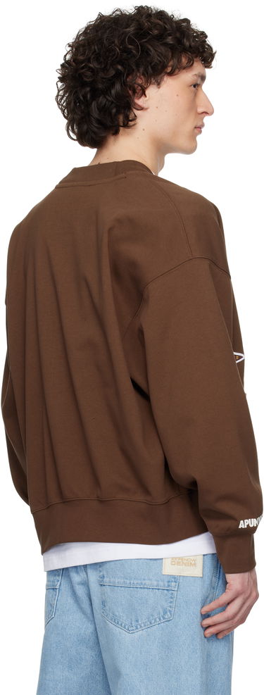 Sweater AAPE by A Bathing Ape AAPE by A Bathing Ape Main Cardigan Brun | AAPSWMC324XXNBWX, 2