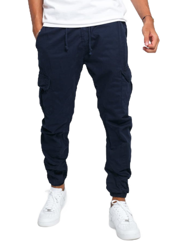 Cargo bukser Urban Classics Cargo Jogging Pants Mørkeblå | TB1268 navy