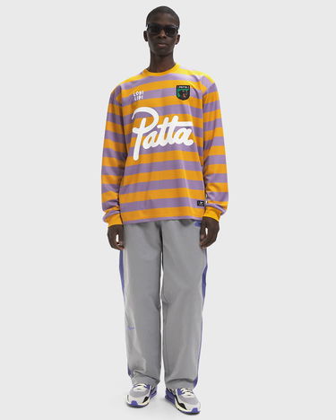 Jersey Patta Striped Longsleeve Football Jersey Gul | POC-SS25-1050-298-0005-178, 1