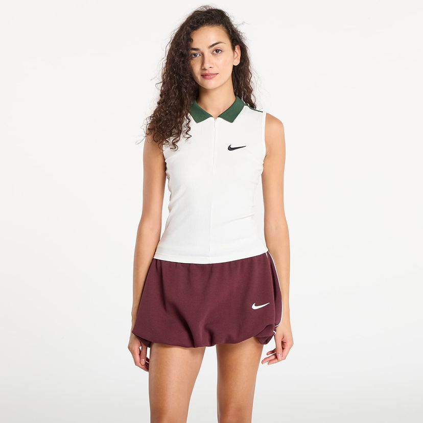 Tanktop Nike Fitted Tennis Tank Hvid | IO8899-133