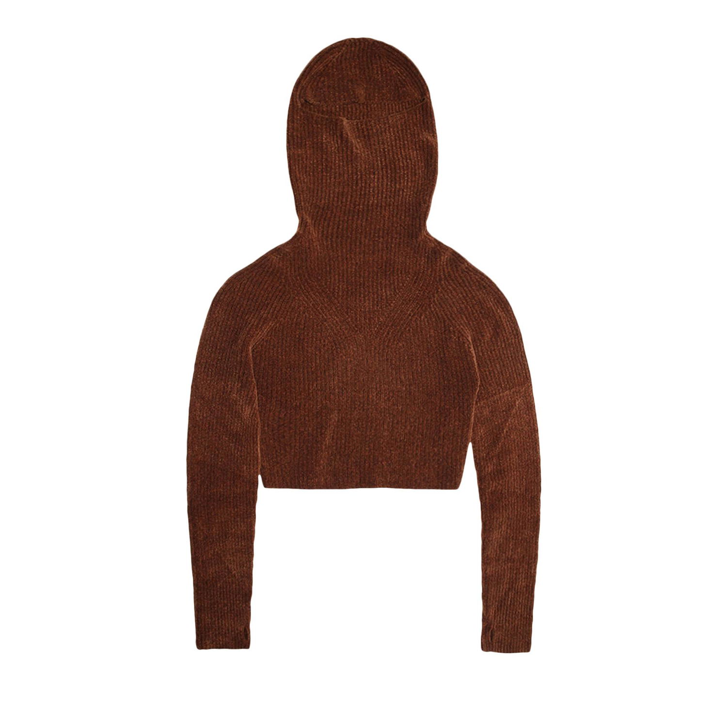 Sweatshirt Jacquemus La Cagoule Manches Longue Hoodie Brun | 223KN135 2164 880, 1