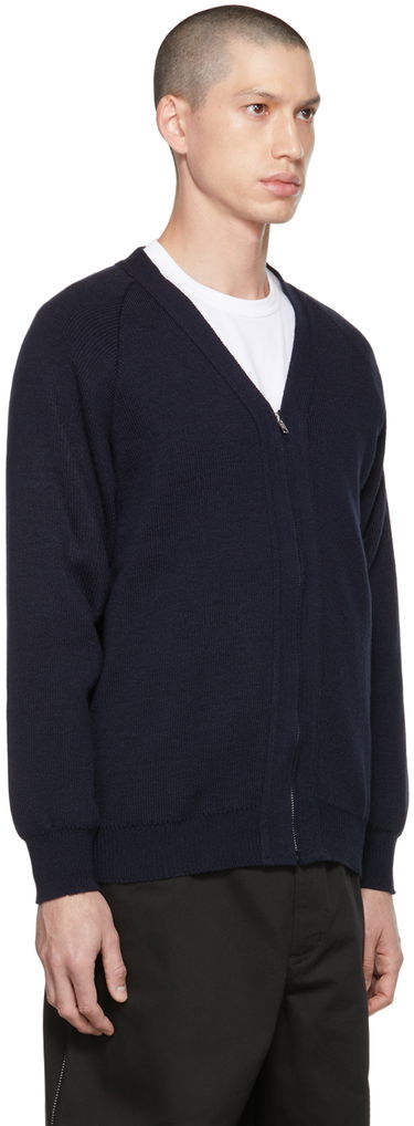 Sweater Comme des Garçons Homme Deux Lochaven of Scotland Zip Cardigan Sort | DH-N504-051, 4