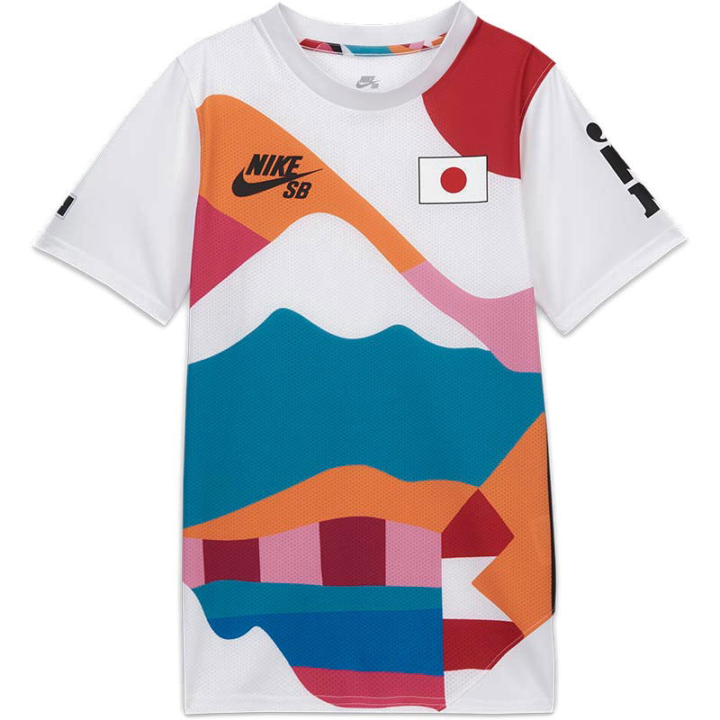 T-shirt Nike SB Parra Federation Kit Youth Jersey Hvid | CZ7773-100