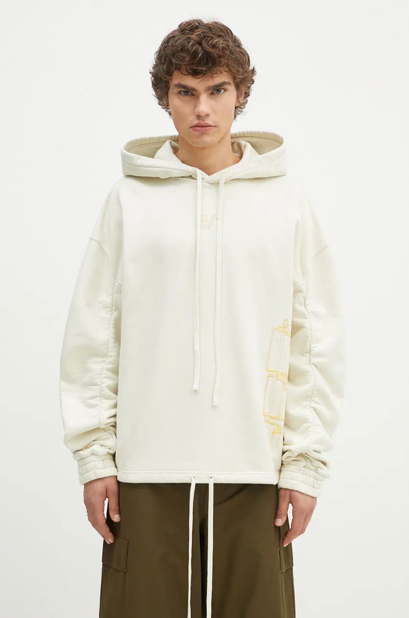 Sweatshirt A-COLD-WALL* Hoodie Shroud Beige | ACWMW205