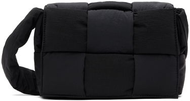 Skuldertaske Bottega Veneta Bottega Veneta Padded Cassette Messenger Bag Sort | 755182 VBO81, 0