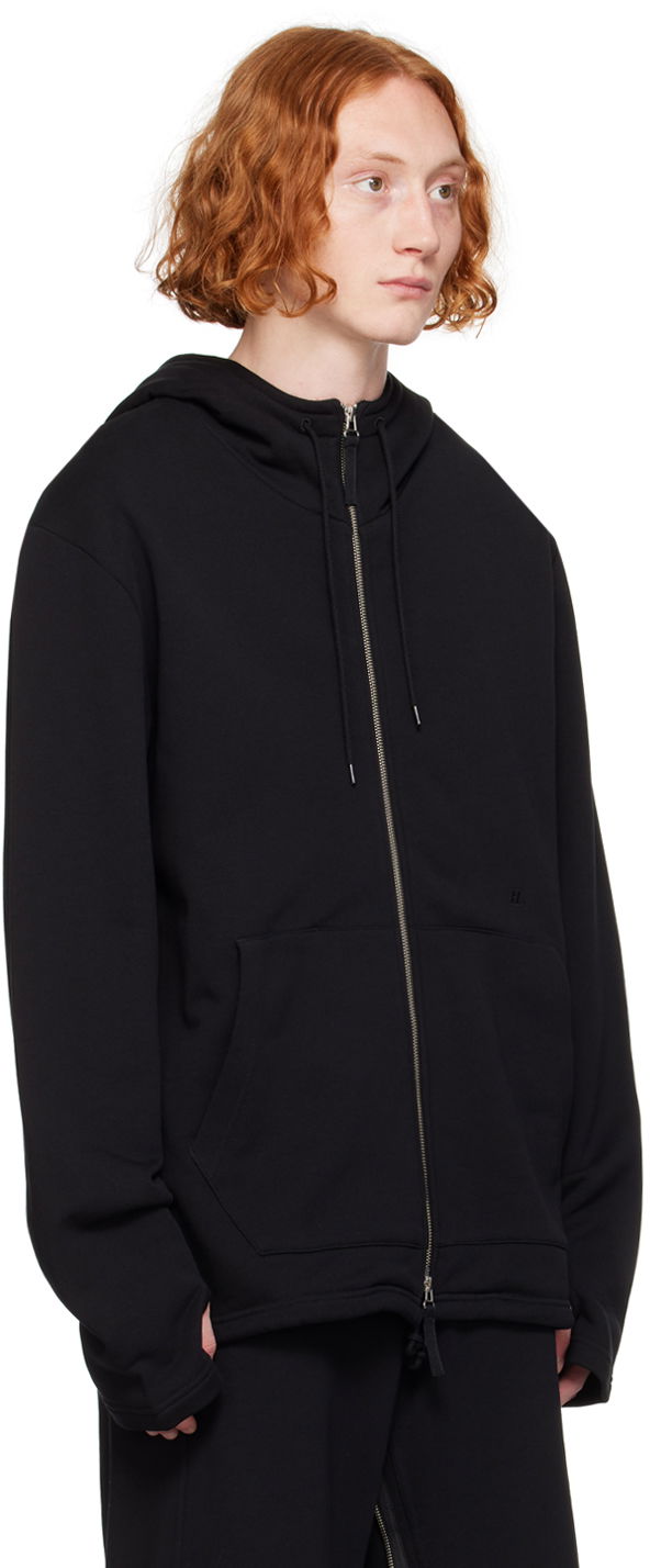 Sweatshirt Helmut Lang Helmut Lang Zip-Up Hoodie Sort | O01HM505, 1