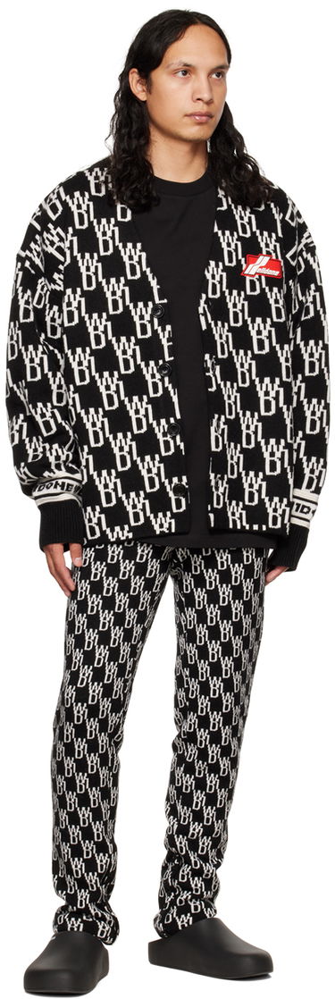 Leggings We11done We11done Jacquard Lounge Pants Sort | WD-KP9-20-096-W-BK, 3