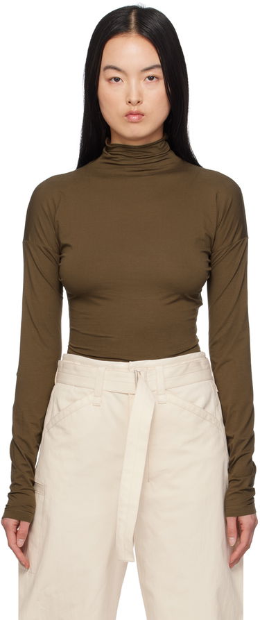 Sweater LEMAIRE Second Skin Turtleneck Grøn | TO1175 LJ053, 0