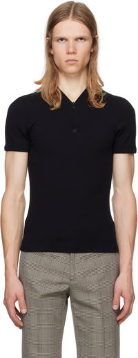 90's Rib Zipped T-Shirt