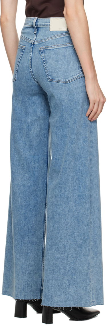 Jeans rag & bone Rag & Bone Sofie Wide-Leg Jeans Blå | WDD24S2952CLOT, 2