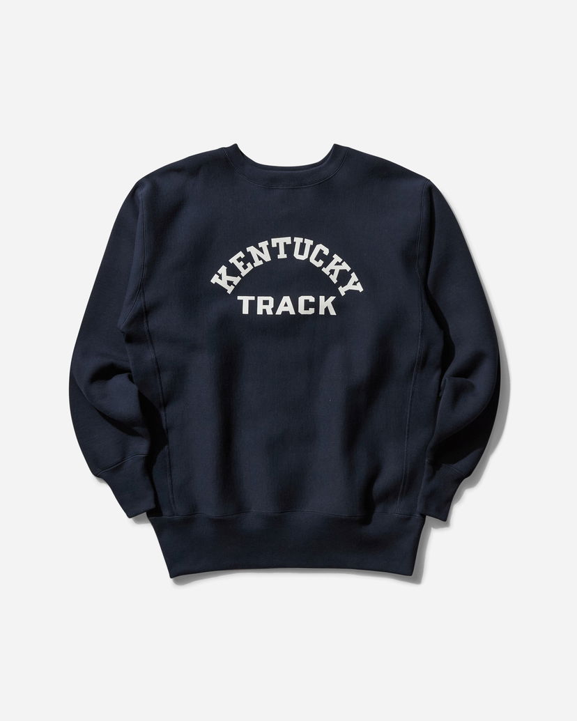 Sweatshirt Champion Graphic Crewneck Sweatshirt Mørkeblå | C3Y019 X370