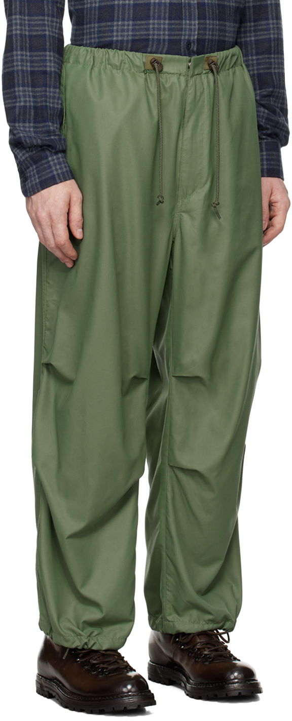 Bukser BEAMS Beams Plus MIL Micro Mesh Trousers Grøn | 3824-0245-791, 1