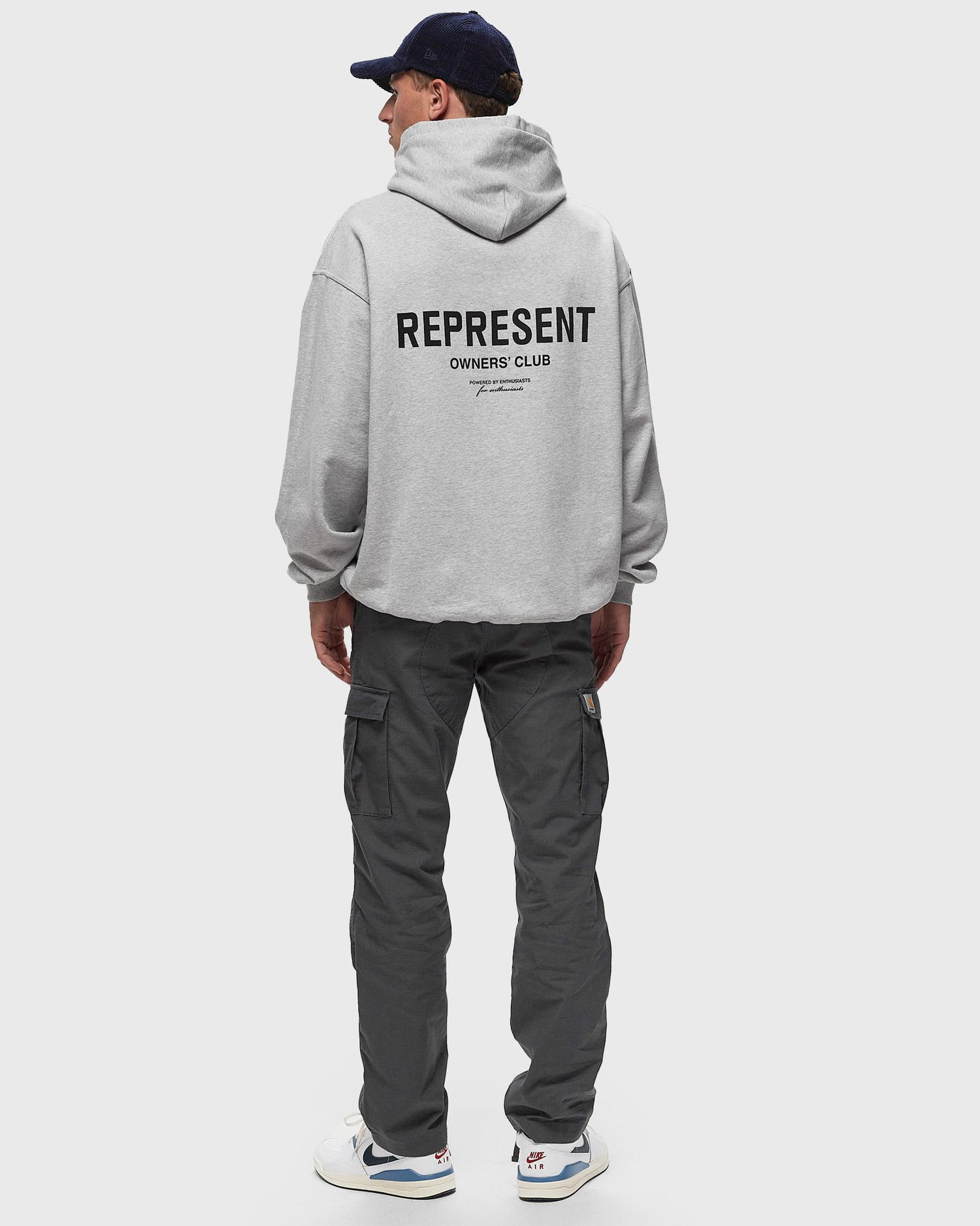 Sweatshirt Represent Clo REPRESENT OWNERS CLUB HOODIE Grå | OCM41113-158, 1