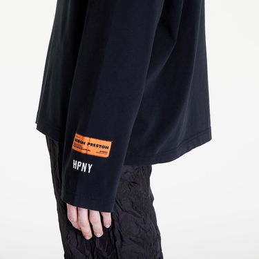 Sweater HERON PRESTON HPNY EMB Rollneck Sort | HMAB027C99JER0021001, 4