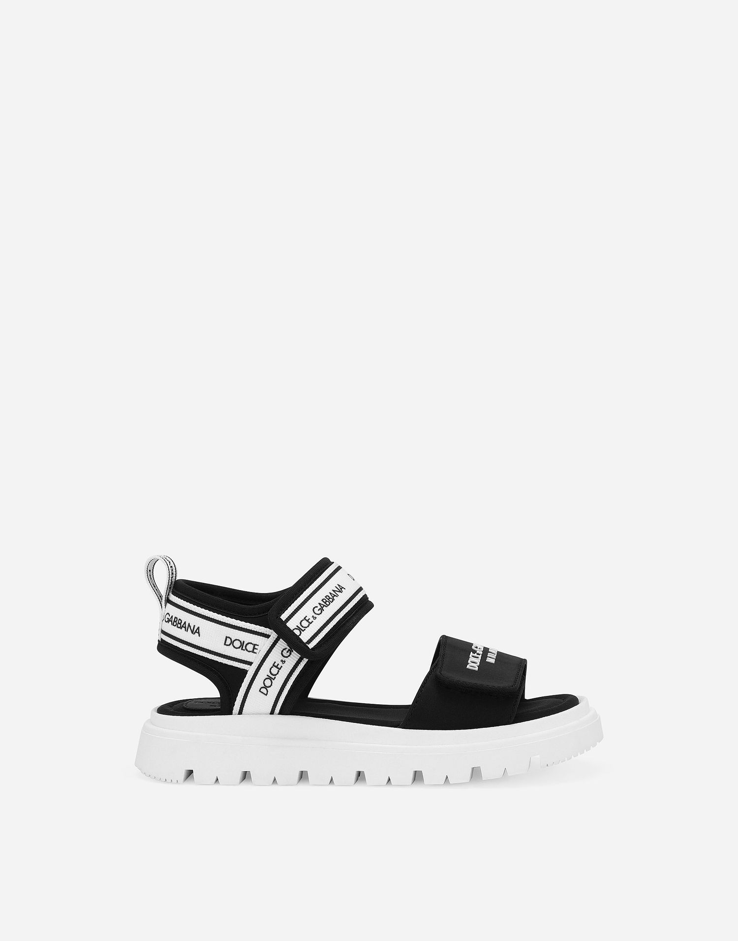 Sneakers og sko Dolce & Gabbana Dolce & Gabbana Logo Sandals Sort | DA5249AE92889690, 0