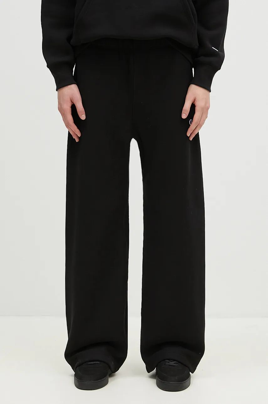 Joggingbukser Champion Straight Hem Pants Sort | 220712, 0