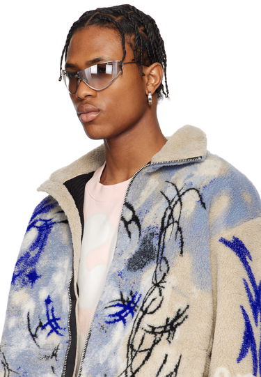 Solbriller Acne Studios Silver Metal Frame Sunglasses Grå | C30055-, 3