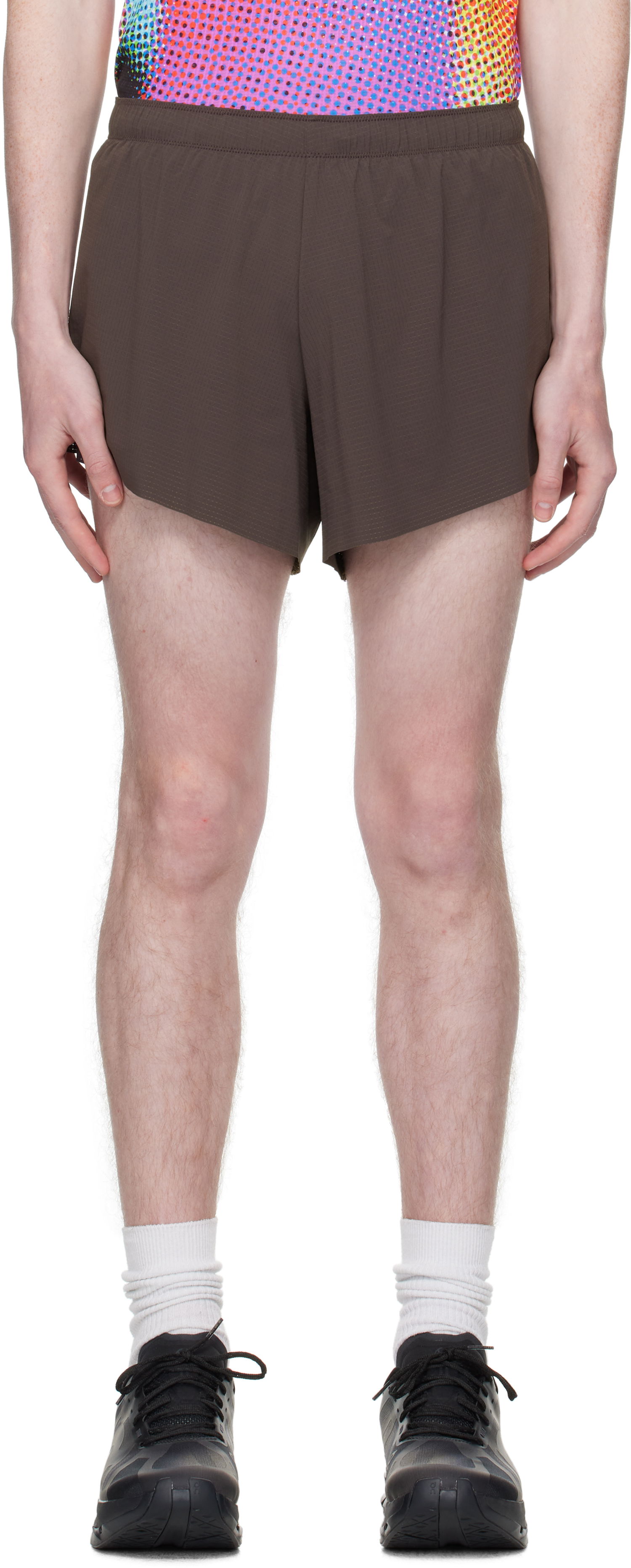 Shorts Soar Running Hot Weather Shorts Brun | SS25-SS20M-GRE/BLK, 0