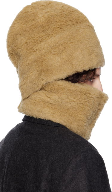 Tørklæde OUR LEGACY Faux-Shearling Snood Beige | A4258WD, 2