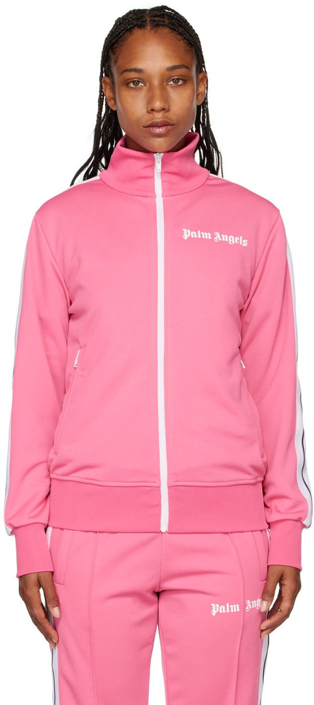 Træningsdragt Palm Angels Palm Angels Classic Track Jacket Lyserød | PWBD019C99FAB0013201