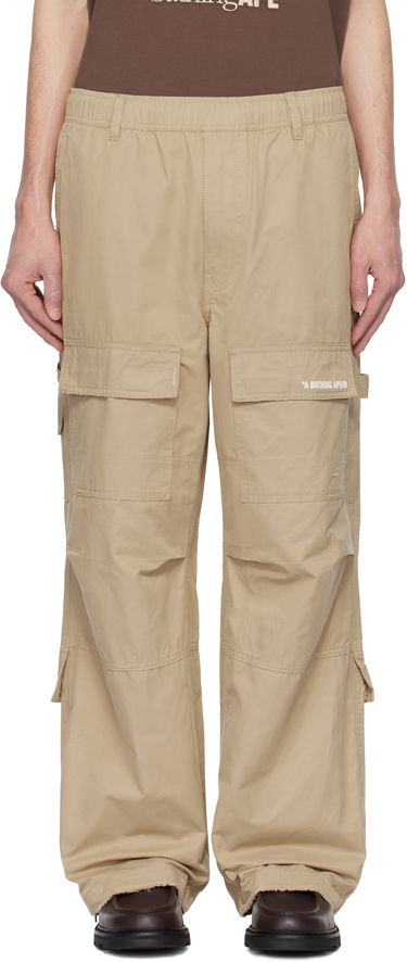 Cargo bukser BAPE Relaxed Fit Cargo Pants Beige | 001PTK801317M, 0
