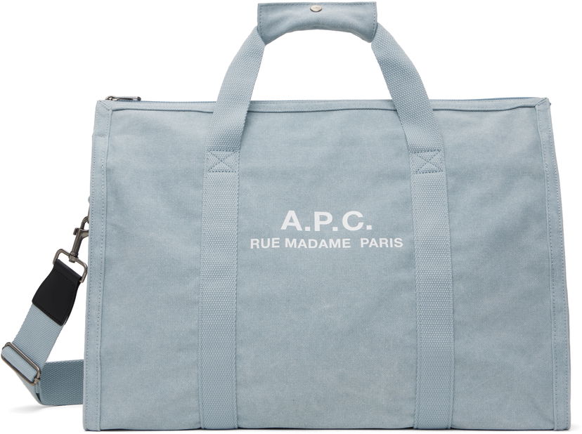 Rejsetaske A.P.C. Recuperation Gym Duffle Bag Blå | COHGV-H62230