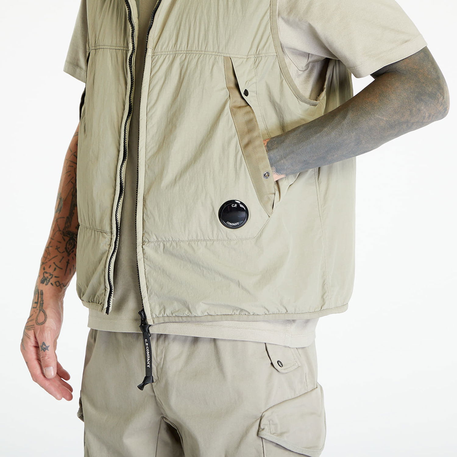 Vest C.P. Company G.D.P. Vest Grøn | 15CMOW212A006124G-335, 1