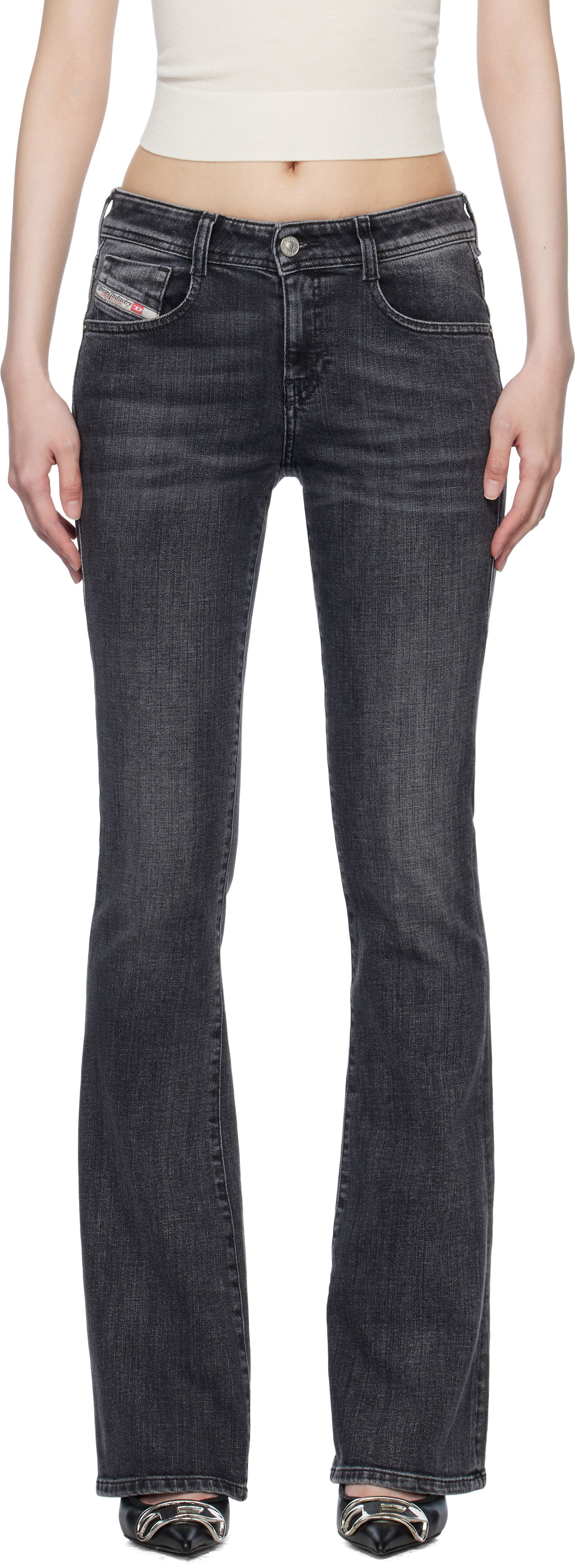 Jeans Diesel Diesel 1969 D-Ebbey Bootcut Jeans Grå | A11003 09K98, 0