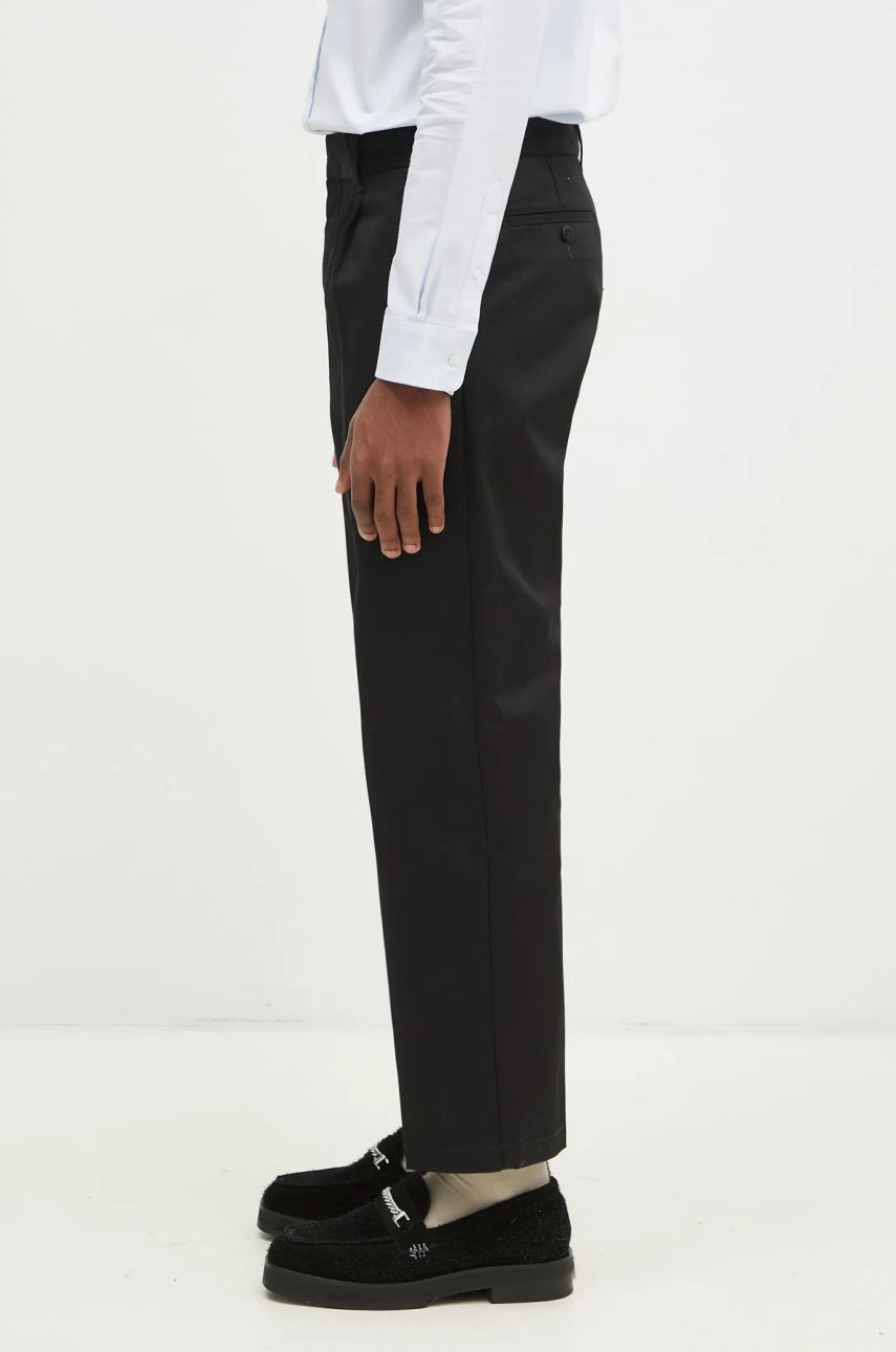 Bukser WACKO MARIA Pleated Trousers Brun | 24FW-WMP-DC01, 1