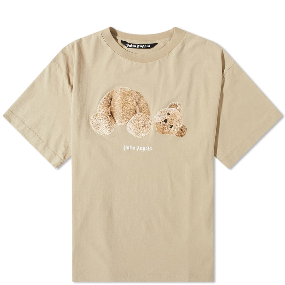 T-shirt Palm Angels Kill The Bear Tee Beige | PMAA001C99JER0146160, 0