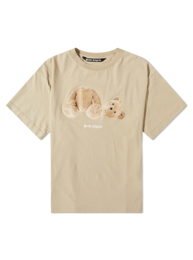 T-shirt Palm Angels Kill The Bear Tee Beige | PMAA001C99JER0146160