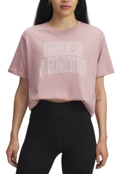 T-shirt Under Armour Under Armour Rival OS Campus T-Shirt Lyserød | 6007883-673, 0