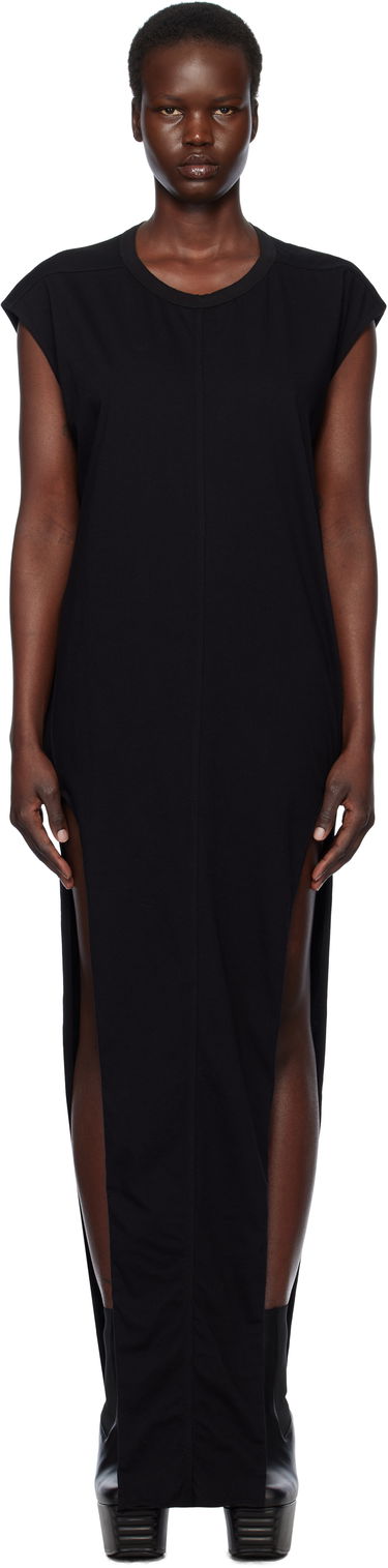 Kjole Rick Owens Rick Owens Hollywood Classic Arrowhead Maxi Dress Sort | RP01E7514 JA, 0