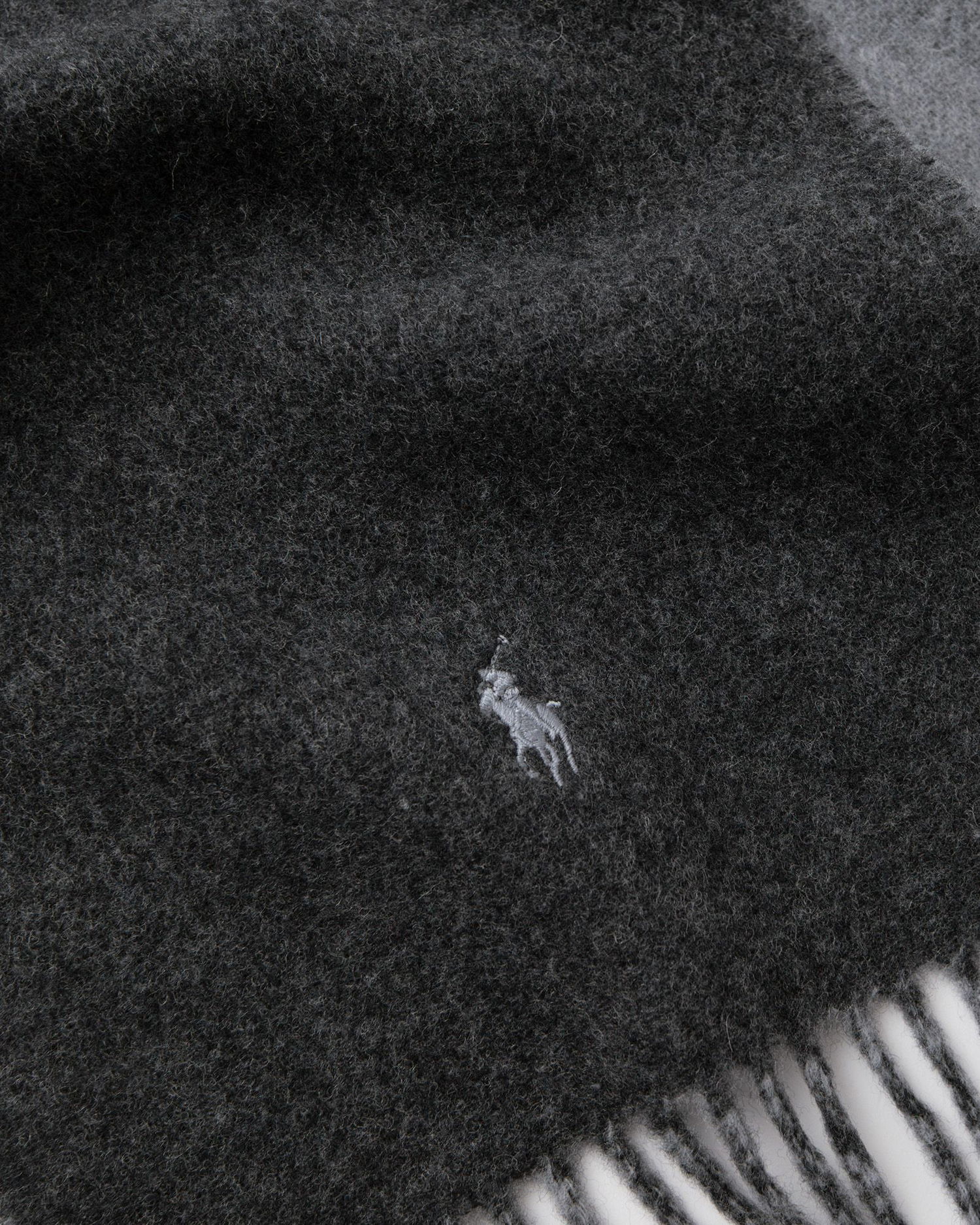 Tørklæde Polo by Ralph Lauren Reversible Scarf Grå | 449959334003, 1