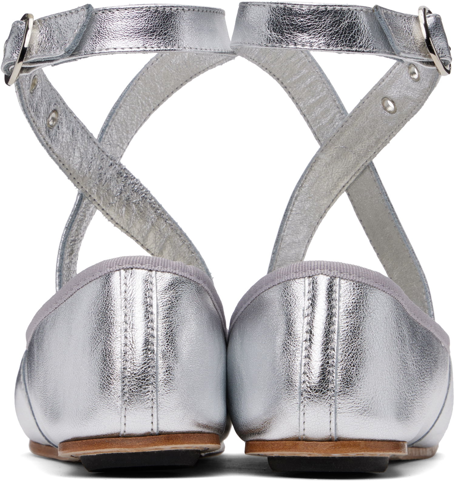 Bælter Repetto Repetto Sophia Belt Ballerina Flats Metalisk | V4232VEM, 1