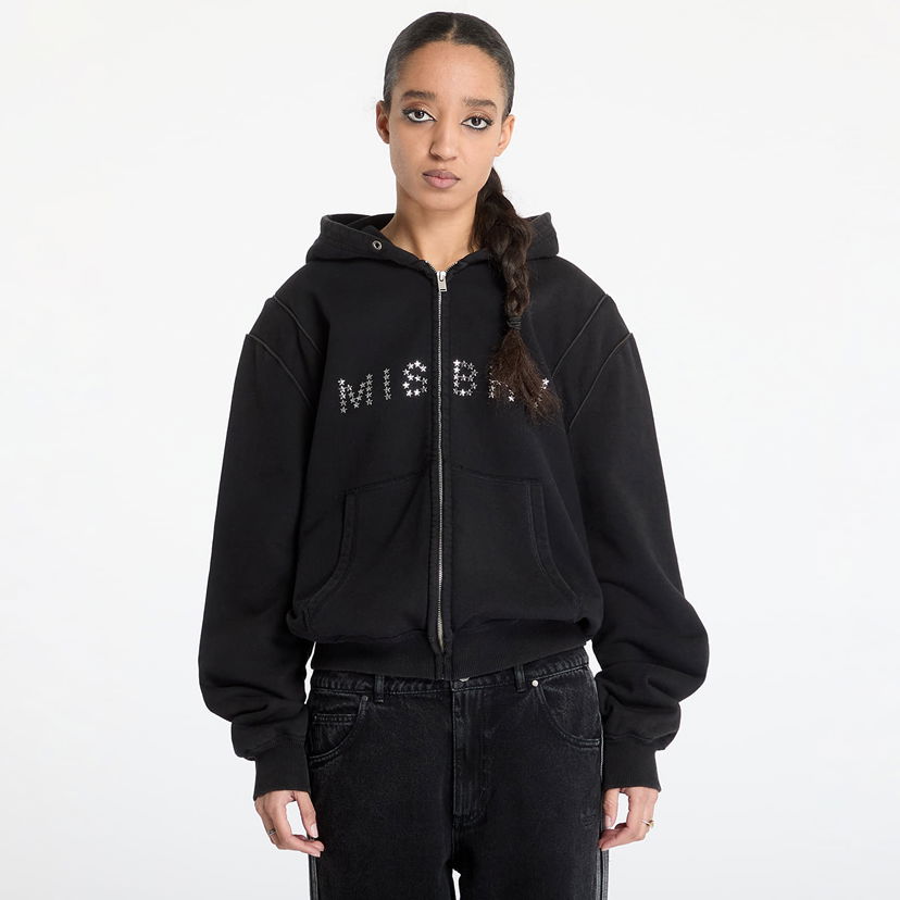 Sweatshirt MISBHV MISBHV Star Teddy Hoodie Sort | 250M201