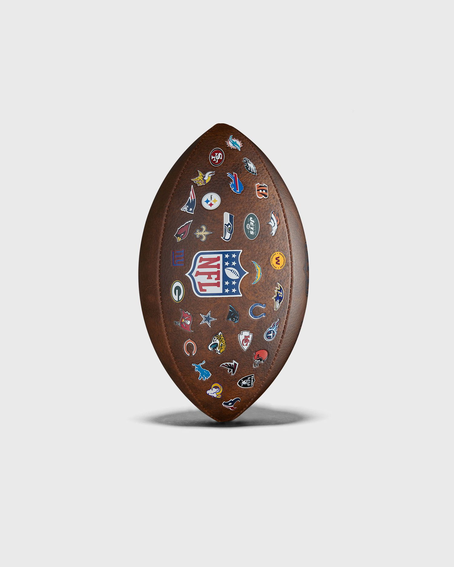 Sportsudstyr Wilson Tennis NFL Throwback 32 Team Logo Football Brun | WTF1758XBNF32, 1